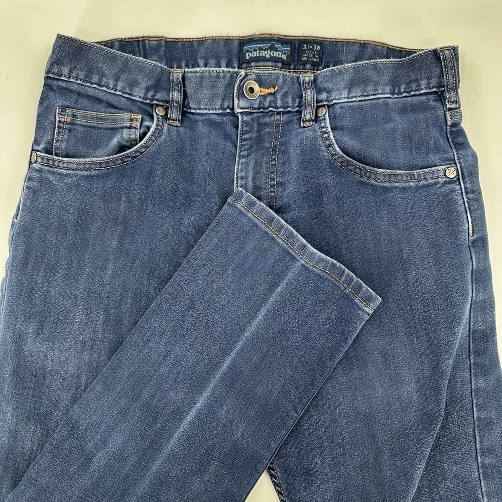Patagonia Men's Straight Jeans - Blue